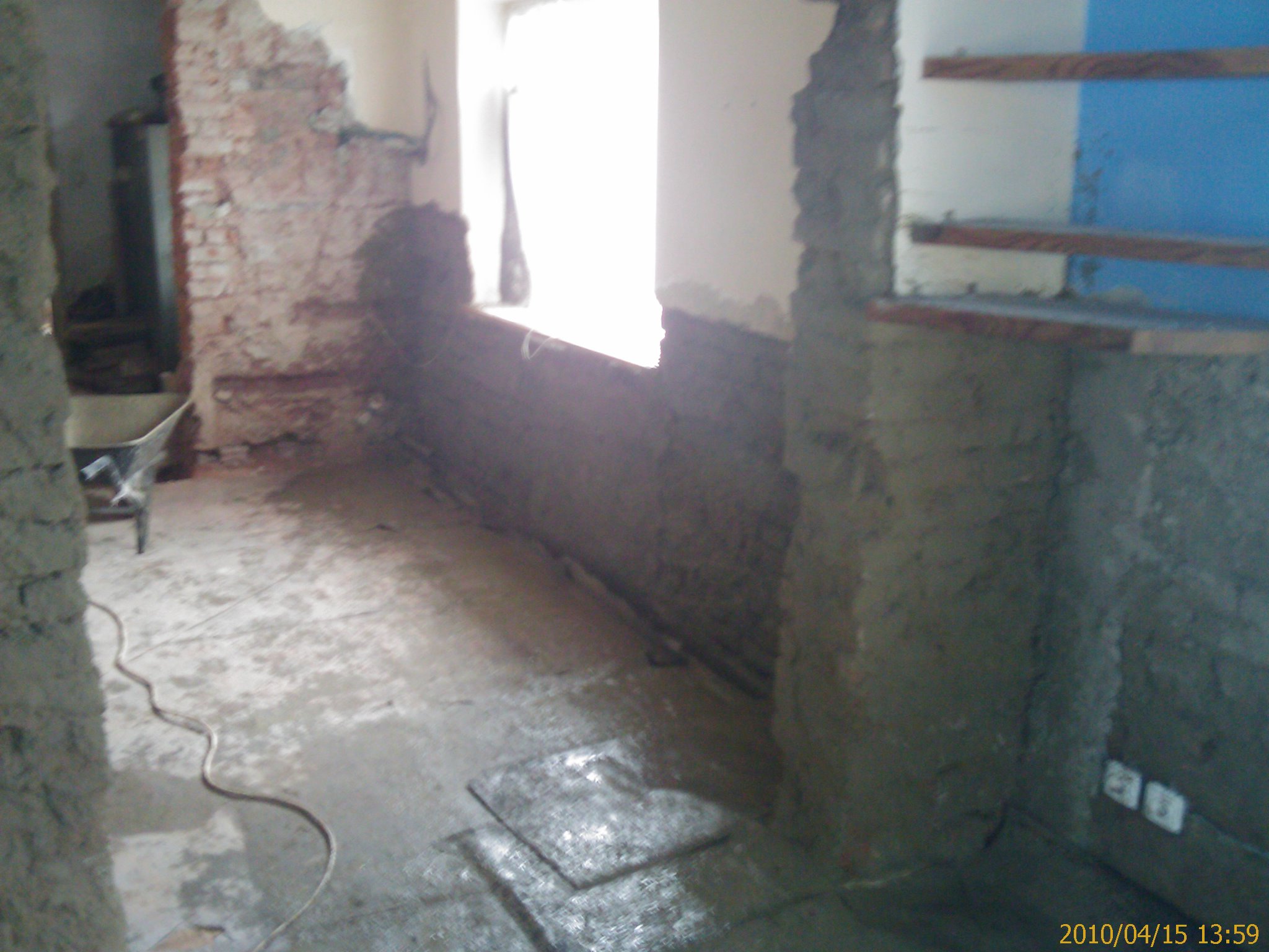 Woonkamer verbouwing