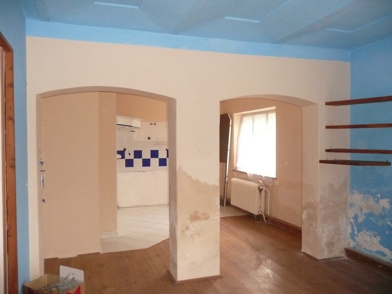 Woonkamer verbouwing