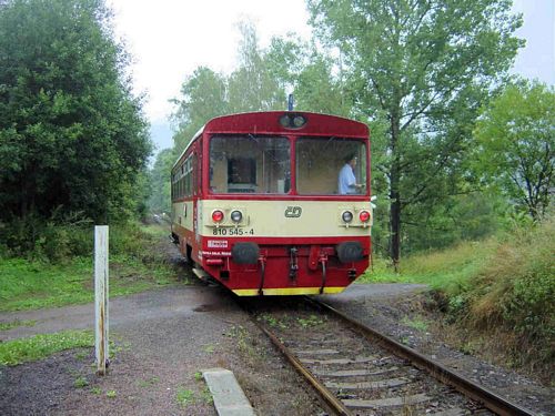 Boemeltreintje door Tsjechie